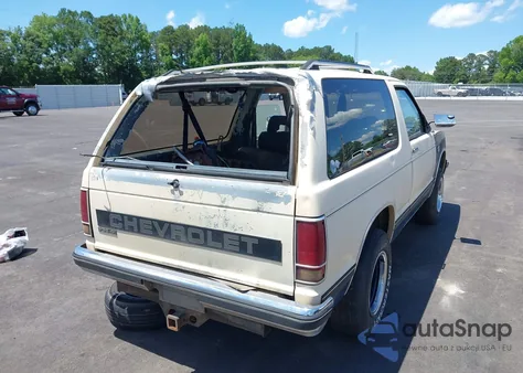 1989 Chevrolet Blazer S10 from USA, damaged, VIN 1GNCS18Z7K8189161